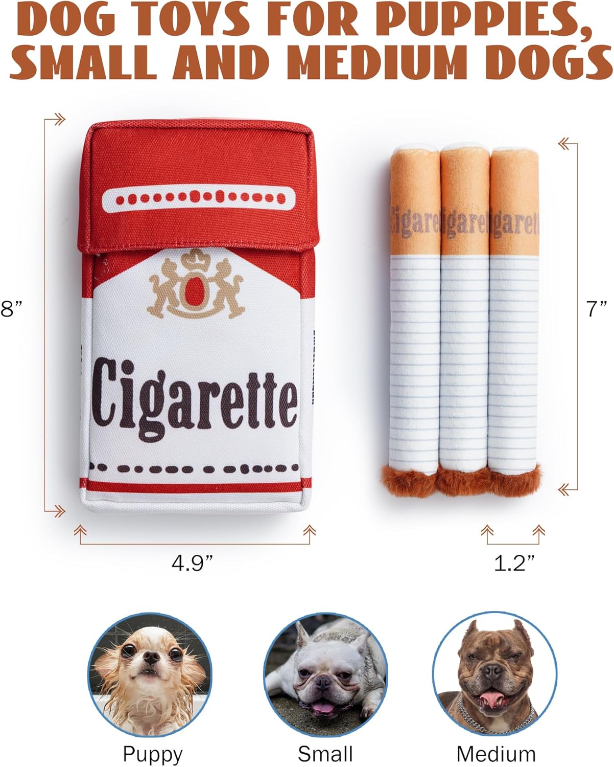 Juguete Cigarrillos para Mascotas